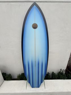 Don Kadowaki 5’10” Channel Bottom Twin Fin Surfboard