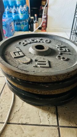 45 lb Olympic weights