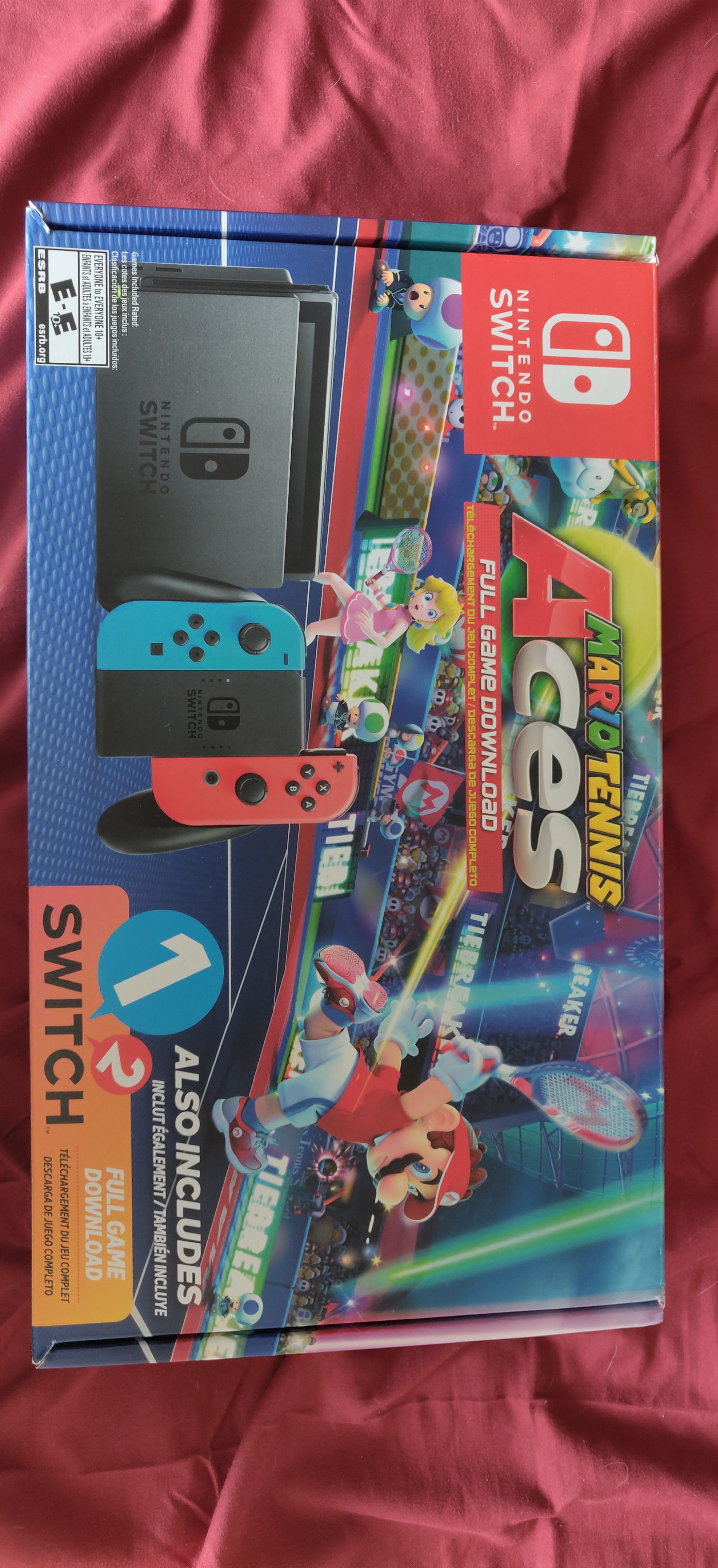 Nintendo Switch System Neon Blue & Neon Red