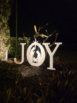 JOY Nativity Decor 60x34 inches PVC 1/2" Thickness