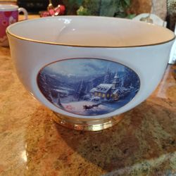Thomas Kinkade Bowl