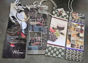 264 gift bags for WINE bottles 22 dozen