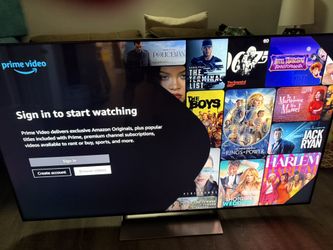 Sony Bravia 65” with the stand