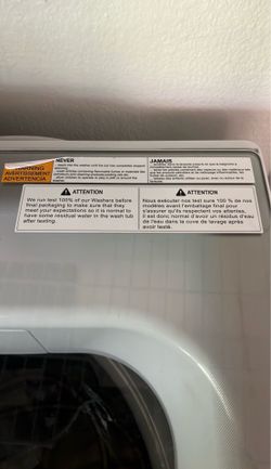 Washer and mobile roller.