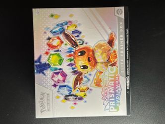 Pokemon Prismatic Evolutions ETB SEALED