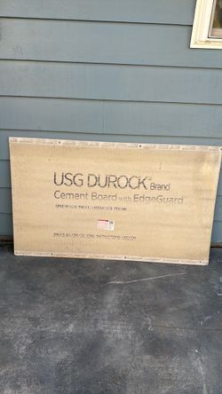 8 panels cement board with edge guard