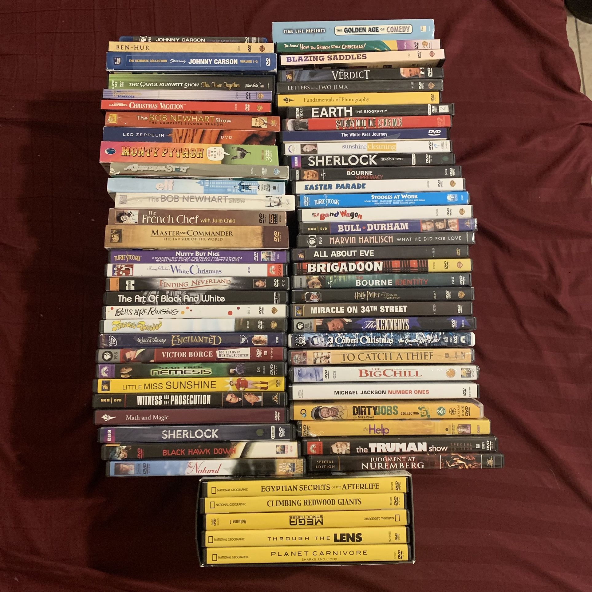 Lot Of Over 80 DVD Movies