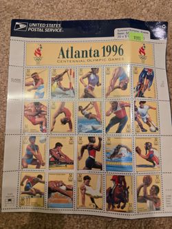 1996 Atlanta Centennial Olympic Games Postage Stamps