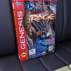 Primal Rage Sega Genesis 