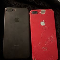 Two IPhone 8+ ( FOR PARTS)