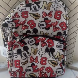 Mickey & Minnie Mouse Backpack 16”