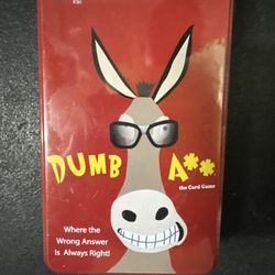 Dumb A Card Game – University Games (Tin Edition) | Party Trivia Fun | Ages 12