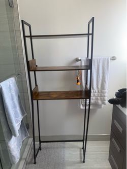 over toilet storage