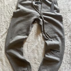 Essentials dark oatmeal sweatpants