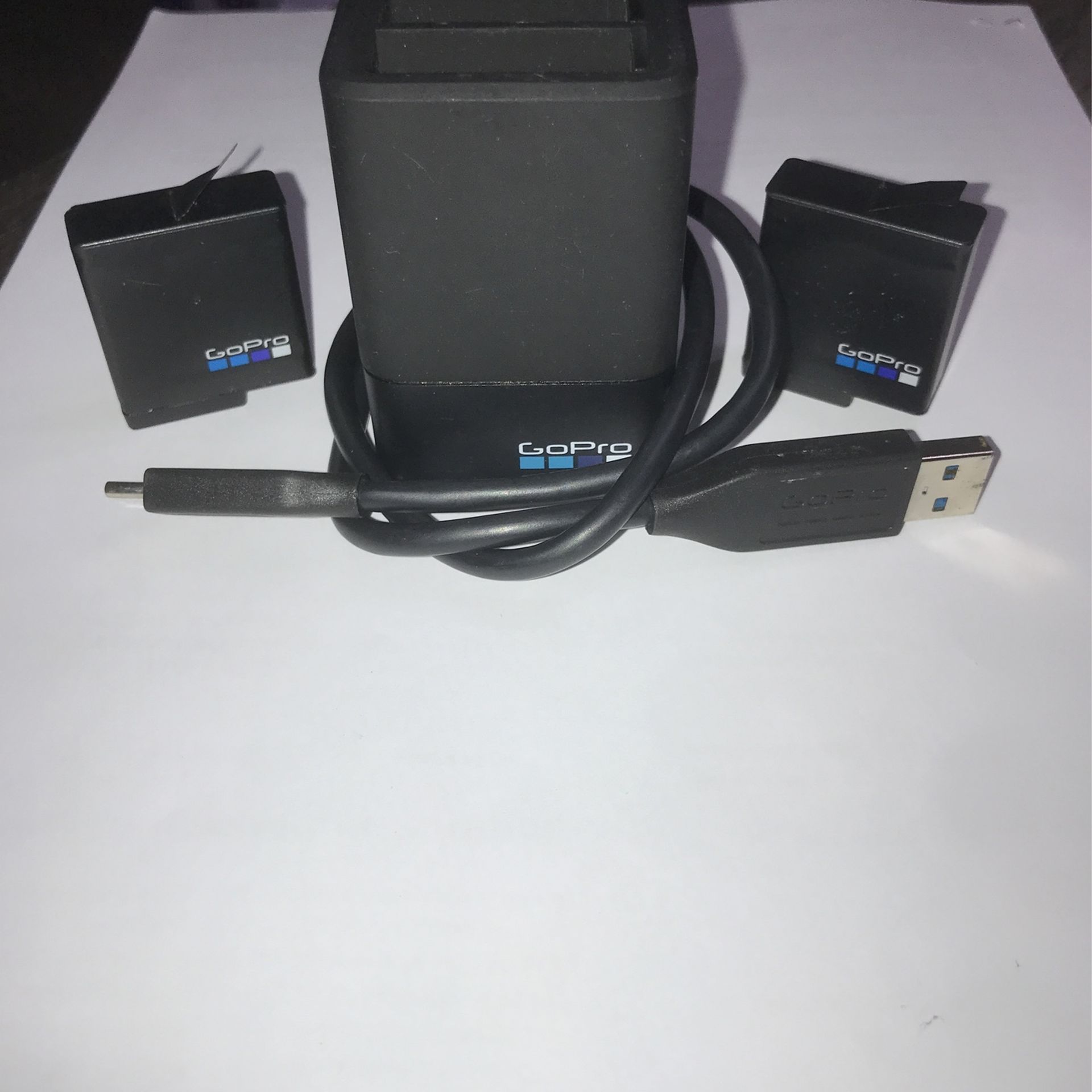 GoPro Dual Charger 5,6 & 7 W/ 2 Batteries
