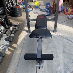 Workout Marcy Bench