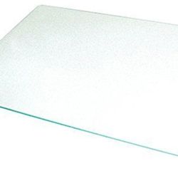 IMPRESA Crisper Glass Replacement - Refrigerator Shelf Glass Insert - Keeps Your Veggies and Fruits Fresh - 24 x 15.5 in - Easy Fridge Upgrades - Comp