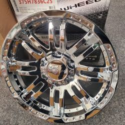 BRAND NEW 17INCH CHROME WHEELS BOLT PATTERN 6X135 