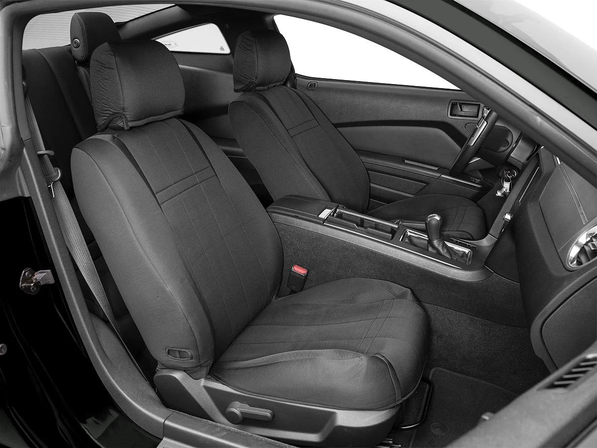 Black Neoprene Seat Cover For 2005-2014 Mustang 
