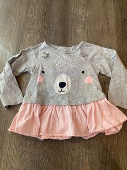 Girls pink and gray shirt size 24 months by first impressions #20