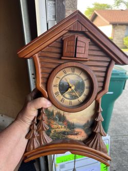 Thomas Kinkade Cuckoo Clock