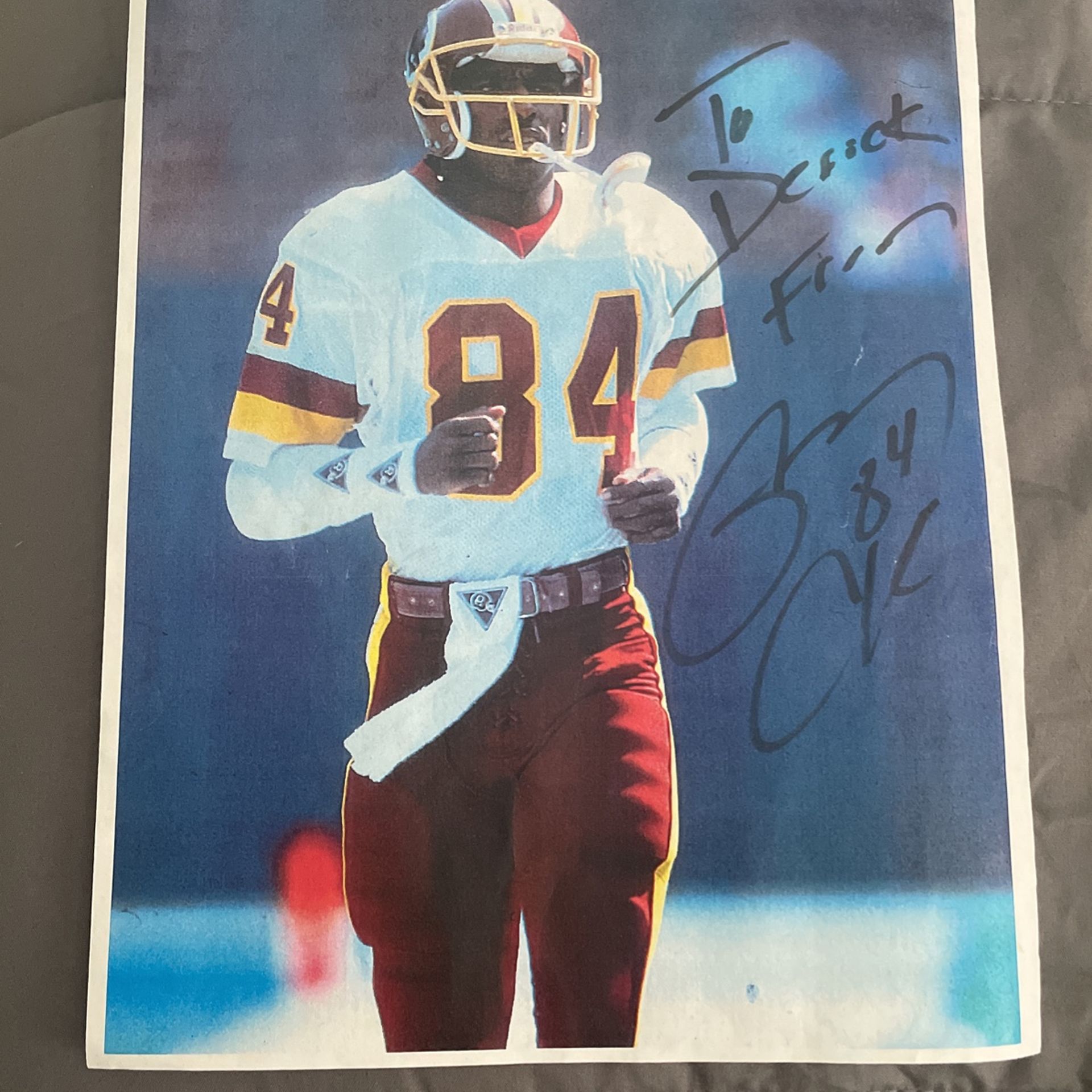 Autograph Gary Clark Picture