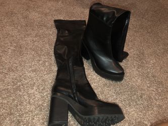 Thigh high boots size 8