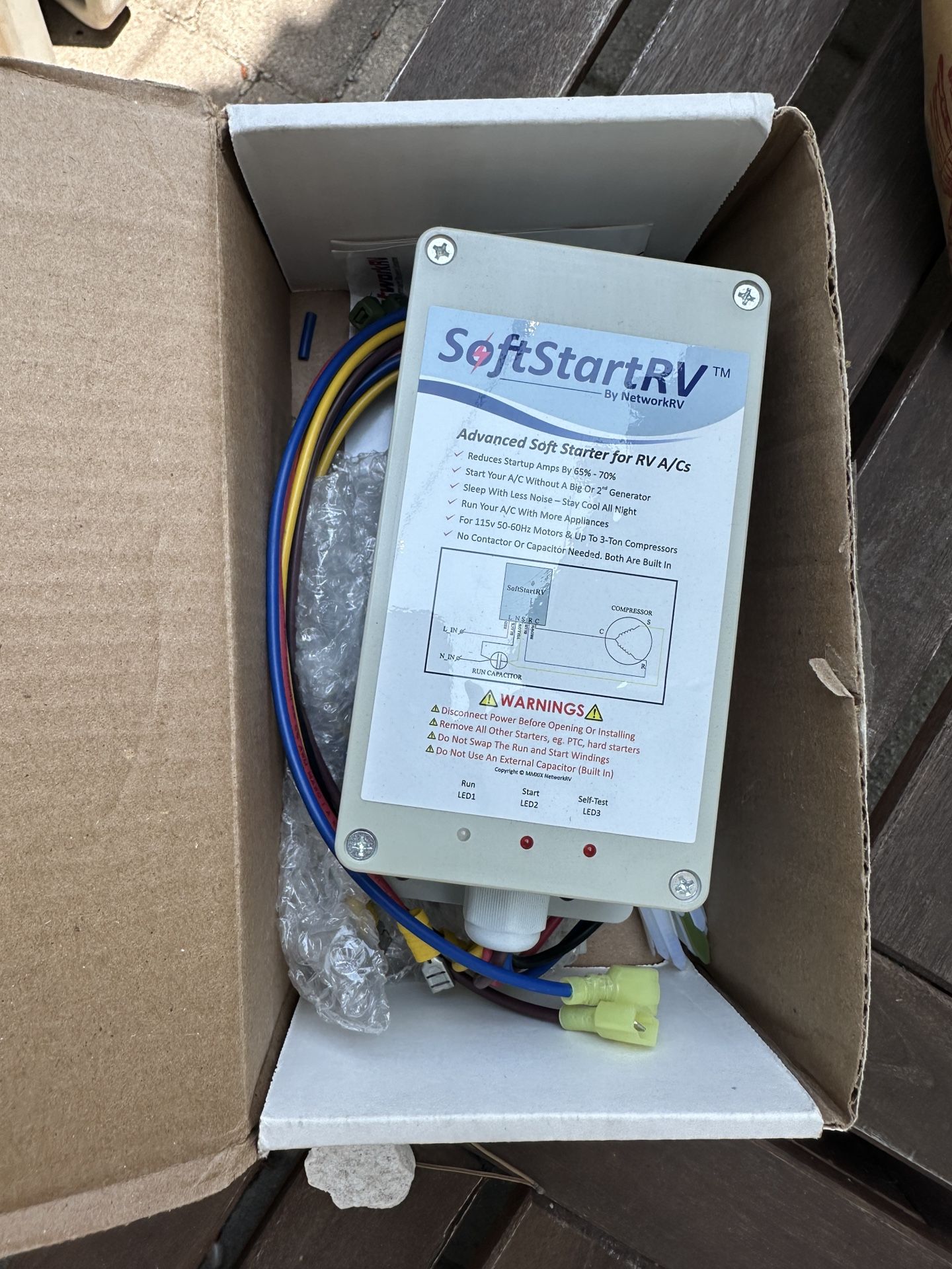 Soft start Rv Bought And Opened But Never Installed!
