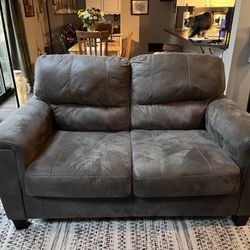 Grey Loveseat