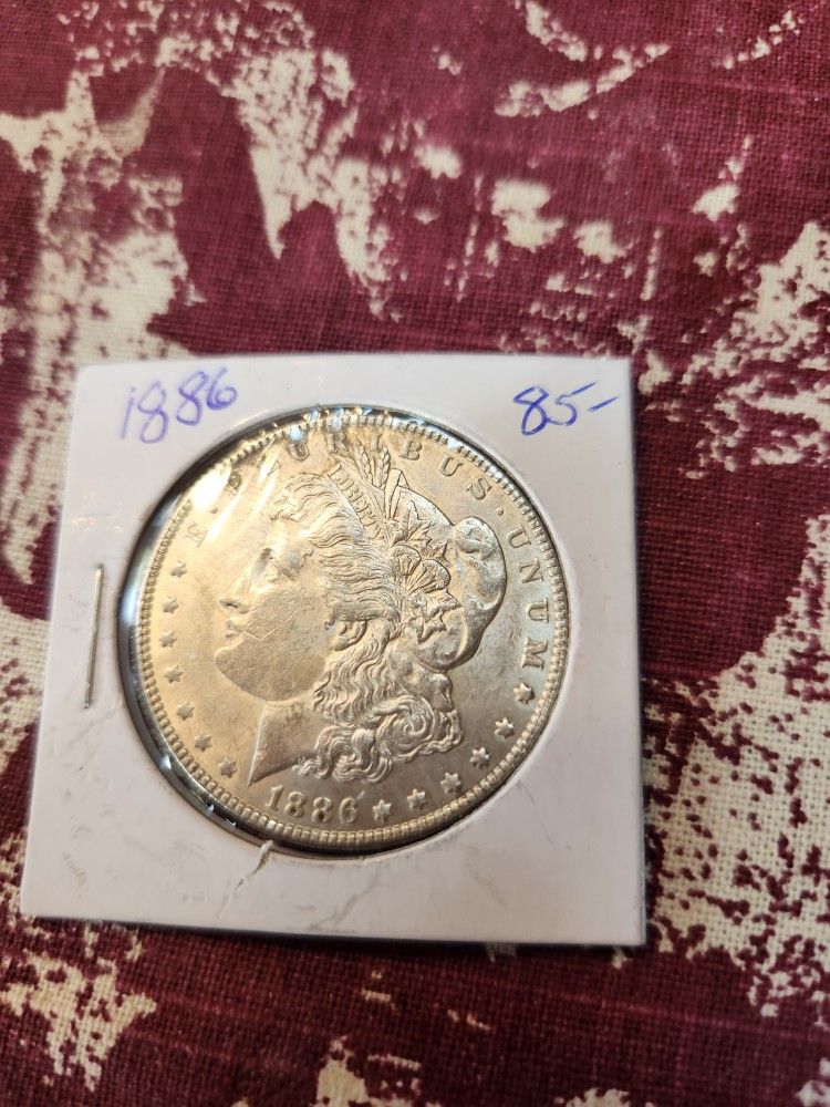 1886 Morgan Silver Dollar