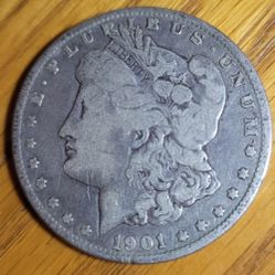 1901-O MORGAN SILVER DOLLAR-CIRCULATED 