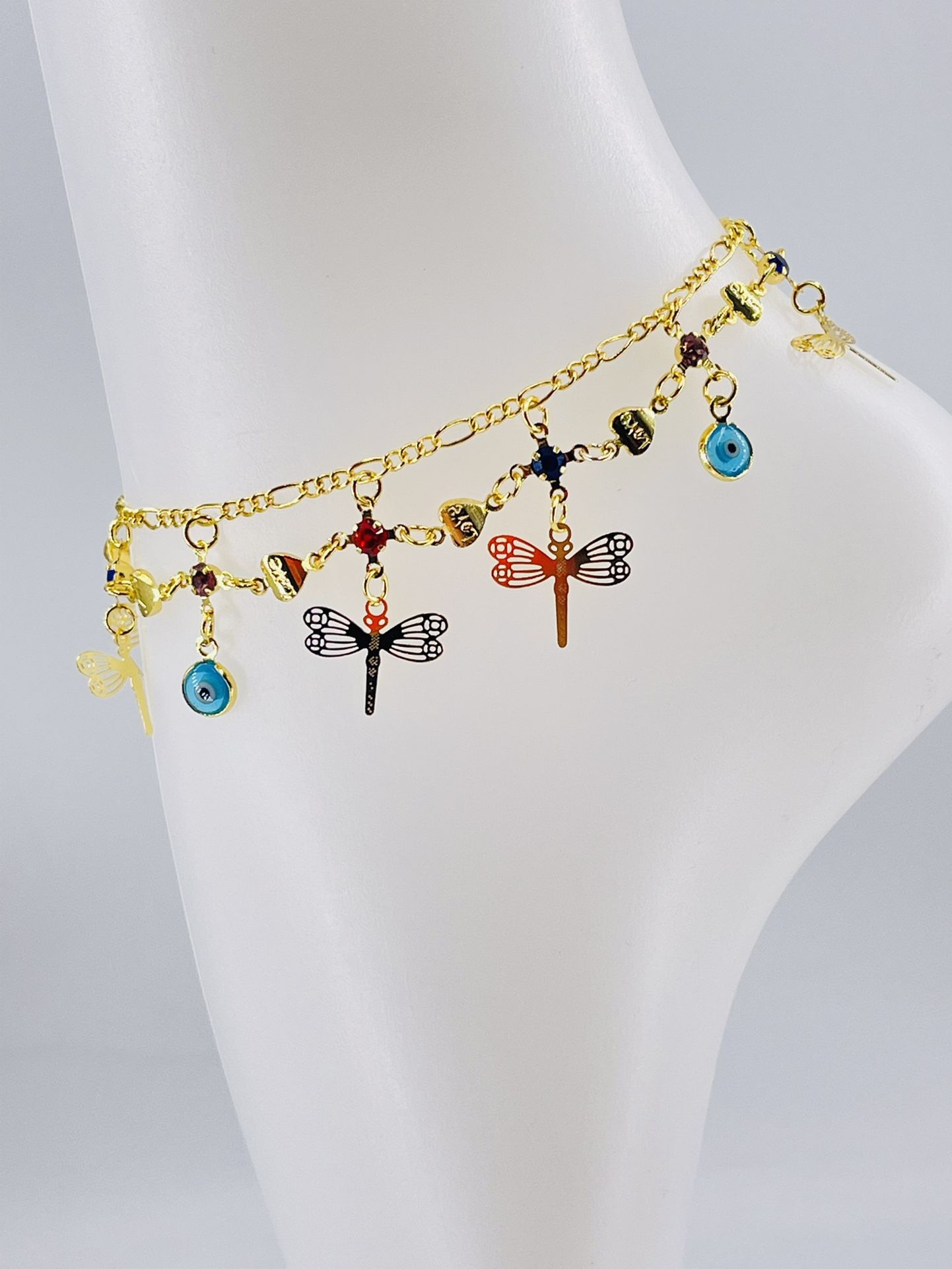 Tobillera ajustable oró laminado/Gold plated adjustable anklet