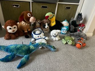 Stuff animals mix, 16 pieces