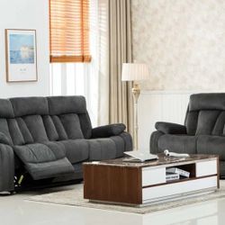 9760 - 2PC Reclining Living Room Set

