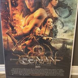 Conan The Barbarian Movie Poster (2011)
