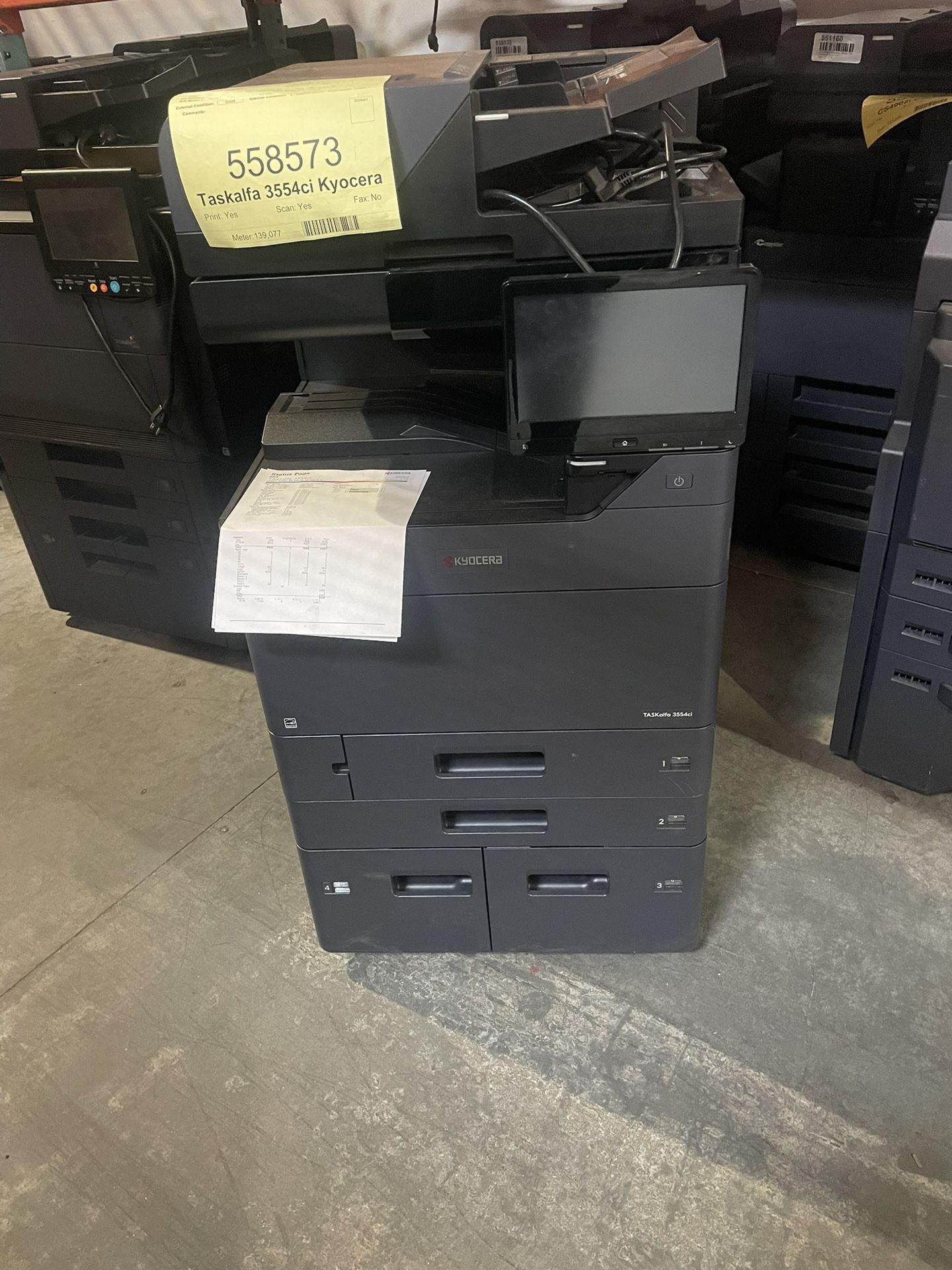 Kyocera TASKalfa 6003i Black & White Copier