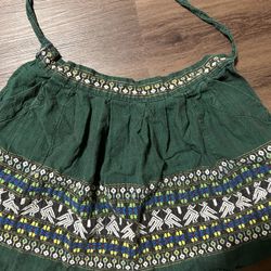Vintage Handmade Apron From Guatemala 