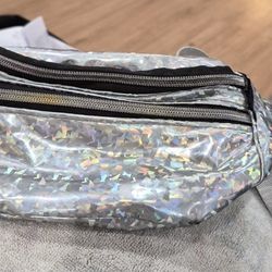 Silver Fanny Pack 
