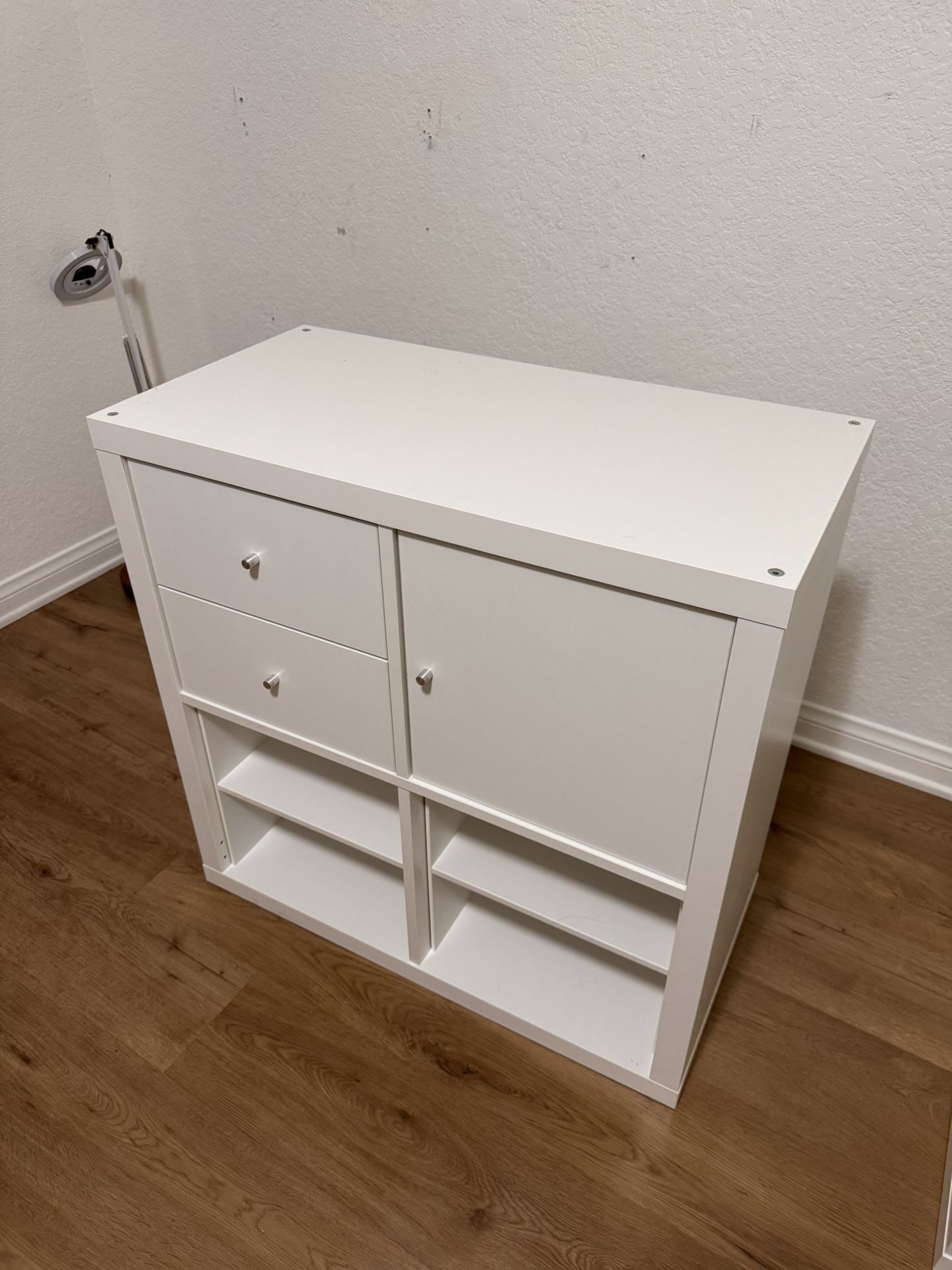 Ikea Kallax Shelf Unit with Extra Attachments