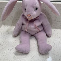 Floppity Beanie Baby Purple Bunny