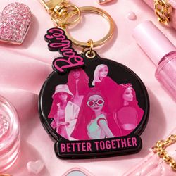 Cute Barbie Keychain 💖 Pink Aesthetic Accessories