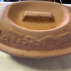 Vintage La Terracotta Roasting Pan