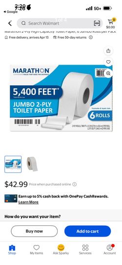 Toilet paper for buisness