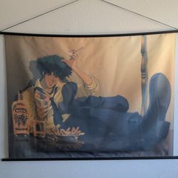 Cowboy Bebop Spike Spiegel Wall Scroll