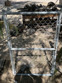 Chain Link Door