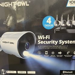 NIGHT OWL 4Cameras WiFi Security System 