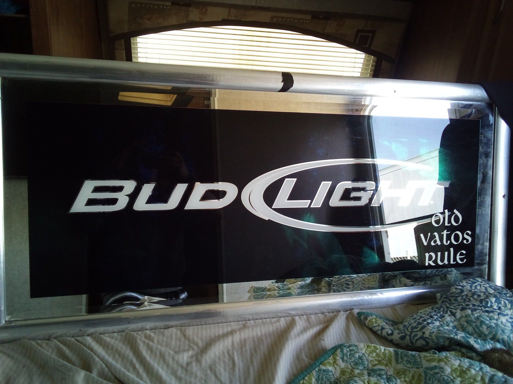 Bud Light Beer Sign mirror