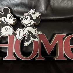 Disney "Home" Sign 