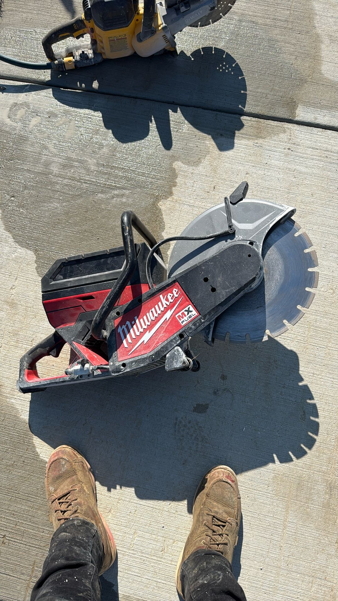 Milwaukee Concrete Saw