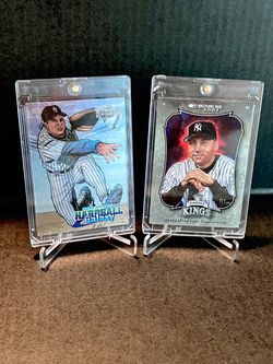 š„š„Derek Jeter New York Yankees Insert Card Lot (1998 Metal Universe Hardball Galaxy Insert & 2002 Diamond Kings Insert) HOF Legend